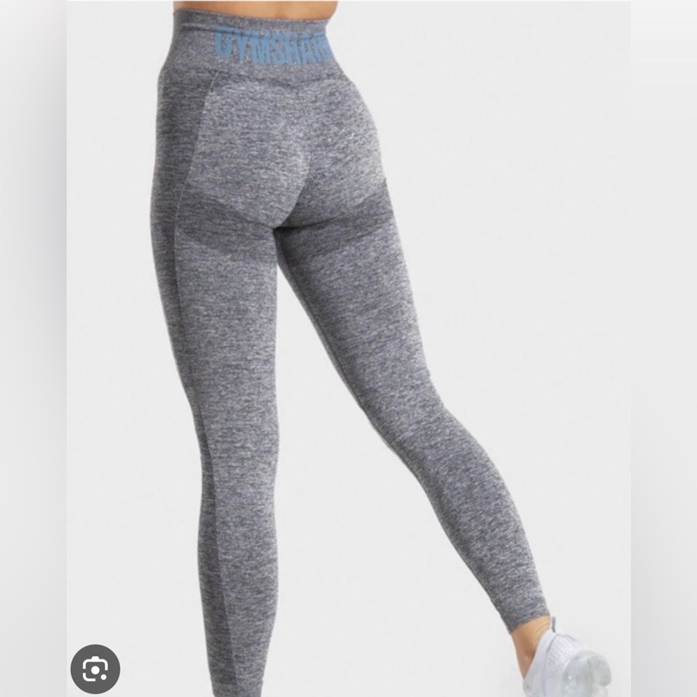 gymshark flex high waisted leggings charcoal teal
